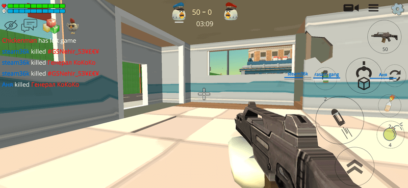 Играйте в Chicken Gun бесплатно